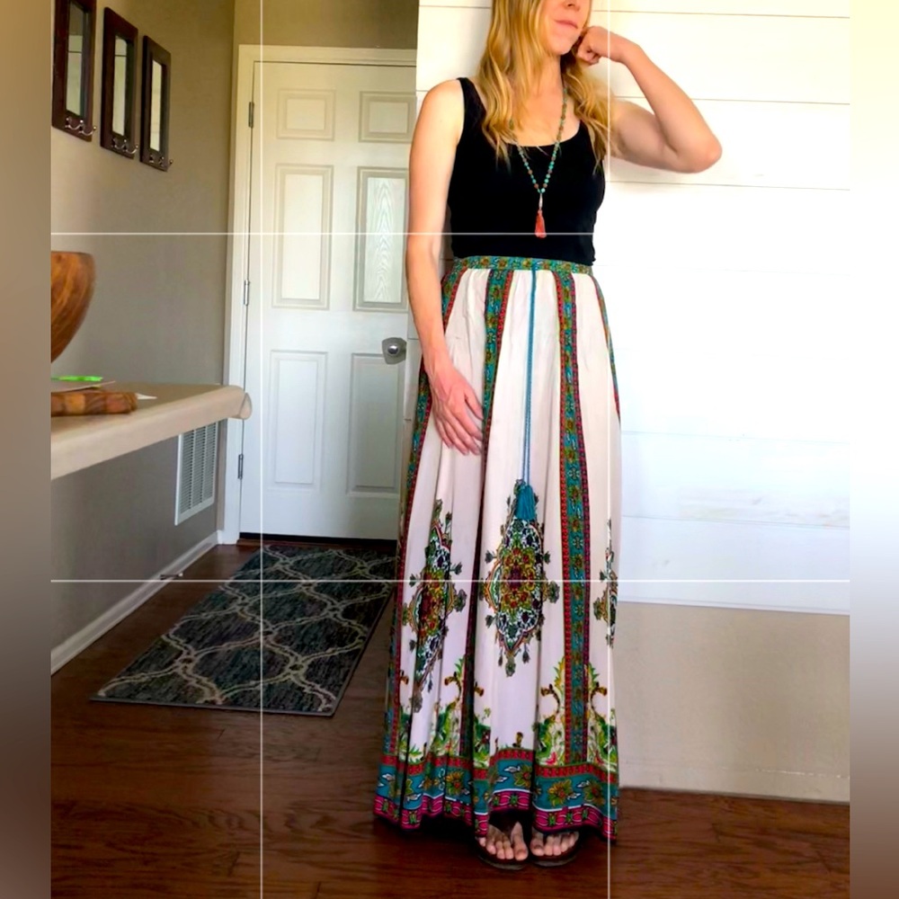 Flying Tomatoe Boho Maxi skirt
